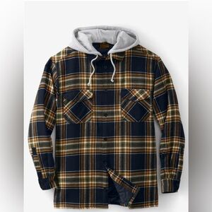 Boulder Creek Removable Hoodie Shirt Jacket